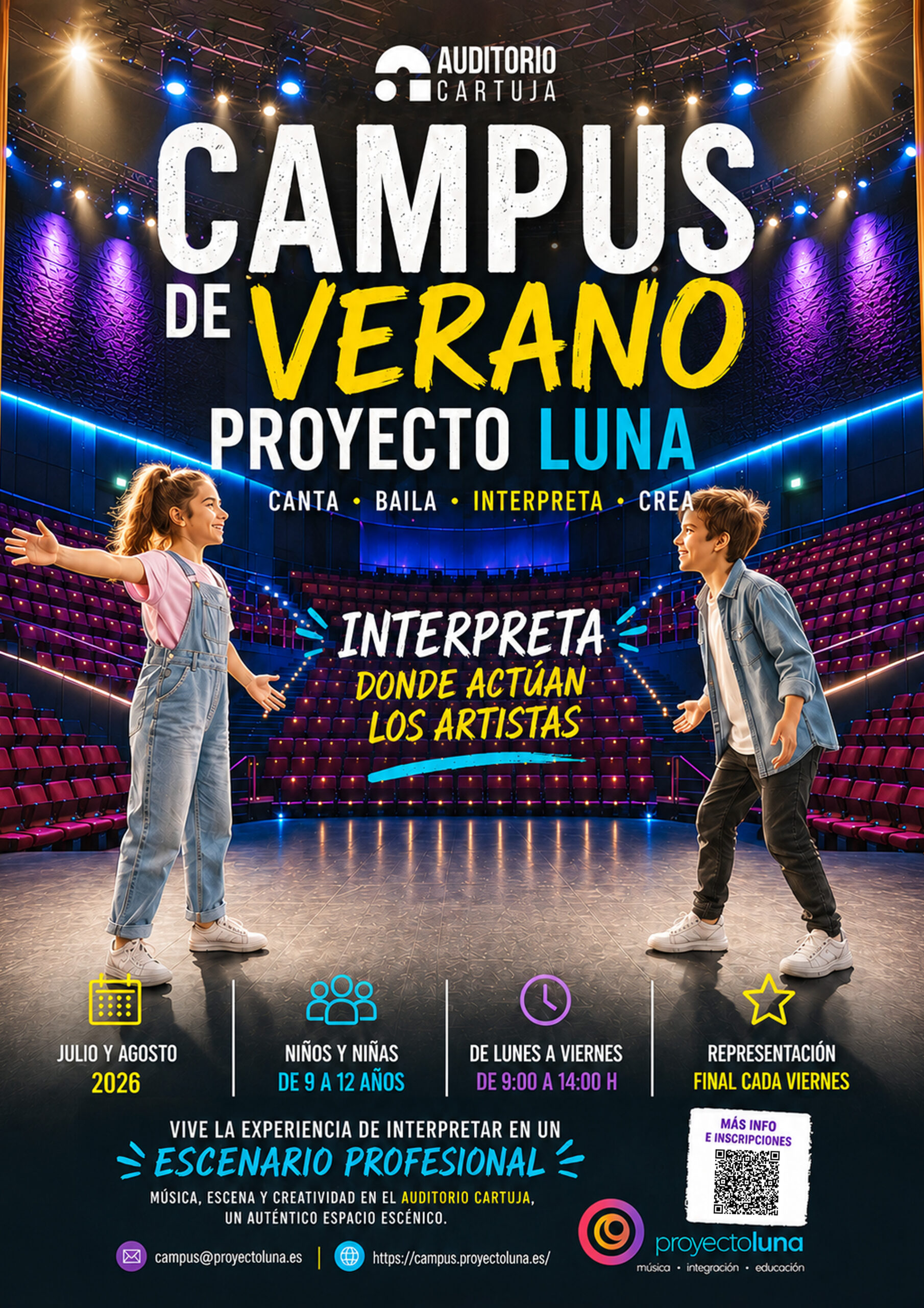 Campus de verano 2026 Proyecto LUNA